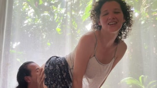 FUCK-a-THON EDGING 💦 Hairy Couple Edge Together💦 Hot Milf 💦 8 Waves Countdowns to Final Climaxes