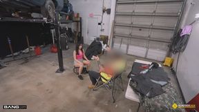 Lao Latina Gives Up Pussy For Car Repair Payment