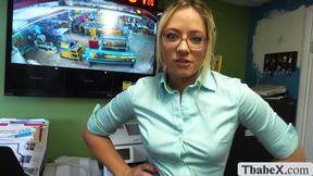 Our boss caught us having anal sex in the work