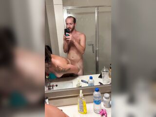 Screwing Sexy Trans Woman in Washroom