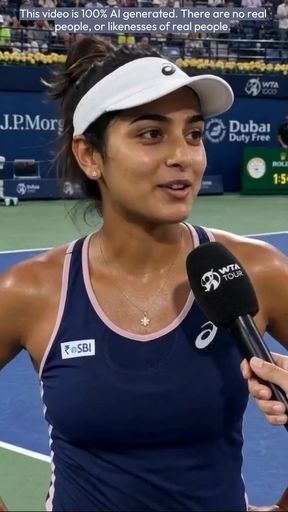 Tennis player interview