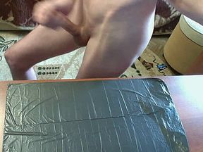 Vyacheslav Ekimov excited and masturbate