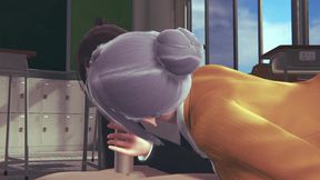 Two Teachers Have Sex In The Classroom +18 3D Hentai Full Animation