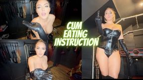 Cum Eating Instruction With Step-mommy