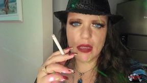 Lilli in Colorful Smoking Lights 4k - SFL105
