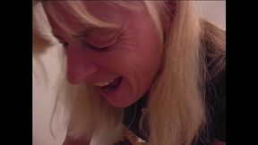 kathy 45 yr granny is always getting stripped & spanked