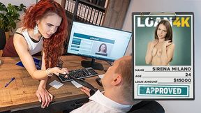 Sirena Milano's Sensual Seduction at the Office