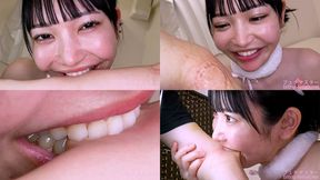 Ten Michihisa - Biting by Japanese cute girl
