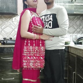 Naughty saara bhabhi Teaches fucking to virgin teen devar &amp; devar fucking her so hard that she Ejaculated while fuck in kitchen