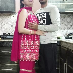 Naughty saara bhabhi Teaches fucking to virgin teen devar &amp; devar fucking her so hard that she Ejaculated while fuck in kitchen