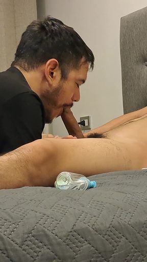 Mouth Addicted to My Cock, Deep-throating