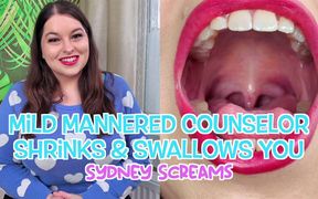 Mild Mannered Counselor Shrinks & Swallows You