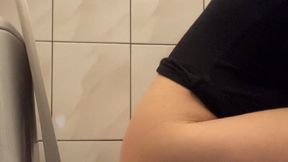 heavy breathing and exhausting diarrhea part 2 The belly works very very hard