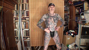Danish Porn Model Leeharper Pinnomen Selects His Most Sexy 50’s Thongs - and You will Surely Enjoy when this Horny Sex Worker Masturbates for You and with His Stiff Penis Blasts His Load !