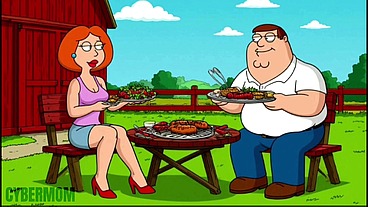 Married Housewife Slut Was Fucked BBC in a Dirty Barn While Her Cuckold Husband Was Cooking a Barbecue. Cartoon Parody. Hentai