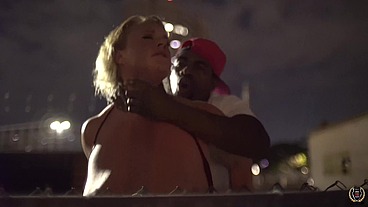 Mature Exhibitionist Cameron Skye Milks Big Thick Cock Rome Major!