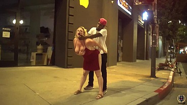 Mature Exhibitionist Cameron Skye Milks Big Thick Cock Rome Major!