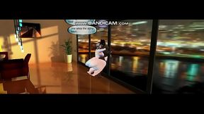 WHITE BIG BOOTY ALPHA OWNS BLACK BITCH BOY