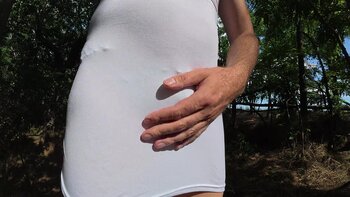 Sissi Ass Wears See-Through Dress for Public Sissy Display