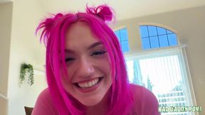 Emo Teen Begs Stepdad to Please Her