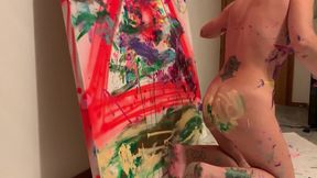 Bare Naked Body Painting