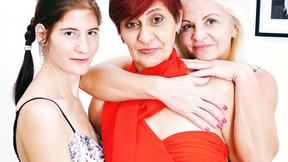 ”Two matures ladies sharing teen muff”