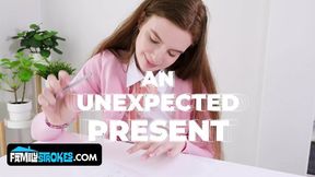 Virgin Stepdaughter's StepFather's Day Surprise: Popping Her Cherry for Stepdad