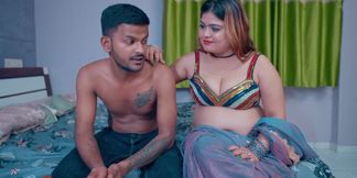 Milky Bhabhi's Indian Brunette Passion Ignites in Handjob Heat