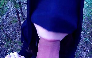Femfoxfury, fucked sweety girl in the forest. dont cum inside me daddy!