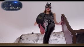Giantess Stella Order You To Lick Her Feet In Black Half Ballet Shoes - Polish Language
