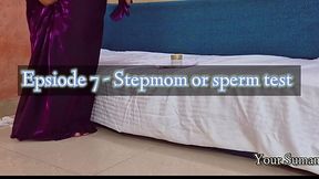 Busty Stepmom Helps Step Son with Explosive Cum Test in Episode 7