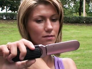 Precious teen picked up in the park by dissolute old man and grandma