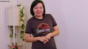 Nude in Front of Her BF for the First Time