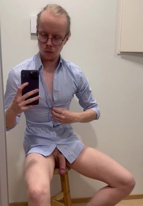Undressing after work