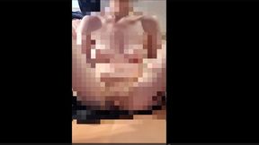 See me touching my hairy fat pussy - massaging, slapping, spreading the lips - Watch and learn