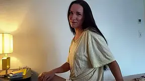 Mature babe stepmom gives a drenched, sloppy head to her sick stepson.