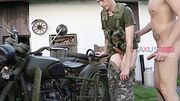 STAXUS:: Homesick Recruit Gets His Hard Fill Of Hot Cock & Hungry Ass!