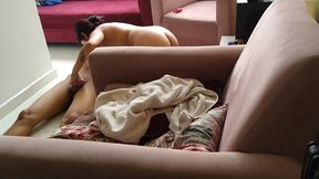 cheating wife fucks blindfolded young guy and he doesn t know that cuckold is watching
