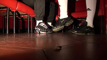 sneaker boy fucke dby straight arba with XXL COCK in cruising