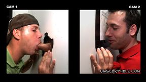 Tyler Hunt and Gene Neeley ~ Straight Men Explore Gloryhole Thrills