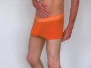 Trying on underwear for tonight's sex-date /// Jordan Wilder