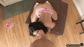 263 - Steamy Hot Oral Delight by Sensual Brunette (WMV SD)