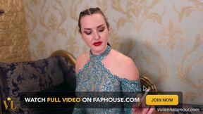 Vivienne L'amour - Smoke and Stroke with Goddess 1080p Full HD