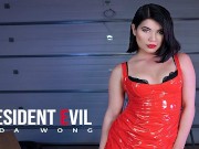 Teen Lady Dee As Ada Wong Needs G-Spot Treatment In RESIDENT EVIL XXX PARODY