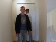 Young Stud Landlord Shows New Tennant His Place And His Cock