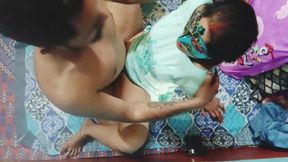 Village girl simran had a good time.