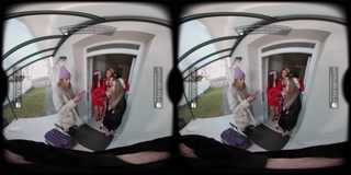 VR Bangers: Five Sexy Babes Fuck You in The Best Christmas Orgy Ever | VR Porn