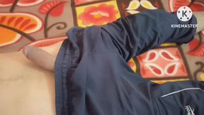 My Straight Friend Morning Wood Big Nonster Cock First Time I Give Him Handjob