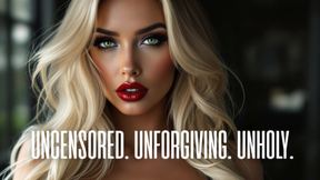 Uncensored. Unforgiving. Unholy.