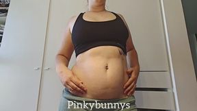 Hiccups & bloated belly